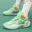 Men'S Casual Sports Basketball Shoes | Strong Grip, Shock Absorption and Rebound, Outdoor Use, Upper, Rubber Sole, Lace Closure, Round Toe, All-Season