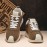 Men's All-Season Thick-Soled Sneakers - Non-Slip PVC Sole & Cushioned Insole, Low-Top Lace-Up Casual Shoes for Gym,, Casual Attire - Heavy-Duty Durable Round Toe Design (Compatible with all Foot Types)