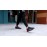 Men'S Slip-On Low-Top Sneakers | Non-Slip Rubber Sole, Cushioned Insole, Breathable Canvas Upper, Gray/Black/Red Color Block Design, Casual Skate Shoes, Comfortable Round-Toe Moccasin Style, Ideal for Walking, Traveling, Casual Outfits