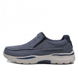Men'S Canvas Shoes Thick Sole Slip-On Lazy Shoes | Comfortable and Stylish, Ideal for Everyday Wear