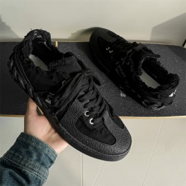 Men'S & Women'S All-Season Korean Style Low-Top Sneakers - White & Orange Minimalist Round-Toe Design, Breathable Fabric Upper, Cushioned Rubber Sole, Unisex Casual Shoes for Casual Attire, Gym, Office & Semi-Formal Events - Versatile All-Season Comfortable Sneakers, Men Sneaker, Men Shoe, Men Casual Shoe, Men Canva Shoe