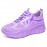 Women'S Knit Sneakers | Lightweight Low Cut Casual Shoes, Breathable Mesh Soft Sole Running Flats, Comfortable Everyday Wear, Lace-up Closure, Solid Color, Sports Style