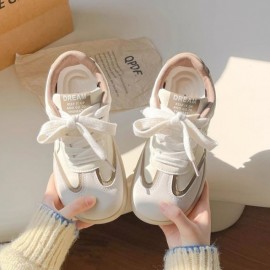 Women's Flat Shoes New Arrival Low-Profile Sole Versatile Style Comfort Wear, Women Shoes, Sneakers