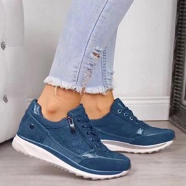 Women's Casual Easy-On Sneakers, Comfort Loafers with Wider Fit& Lightweight Sole, Korean Inspired Design Multiple Sizes Available