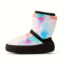 Dance Warm-up Shoes, Soft Sole Dance Practice Warm-up Shoes, Professional Thickened Daily Training Winter Dance Warm Shoes
