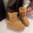 Women's Winter Boots with & Platform - Slip-Resistant Warm Round-Toe Snow Boots, Rubber Upper & Sole, Cushioning for Ice Traction - Cozy -Weather Shoes