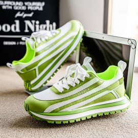 Men's Shoes New Summer Mesh Breathable Trendy Versatile Sports Casual Shoes Men's Thick Bottom Hot Dad Shoes