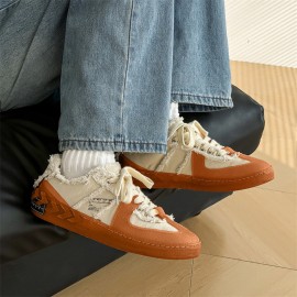 Premium Men'S Height-Increasing Canvas Sneakers | Comfortable Retro Casual Shoes, Lightweight Non-Slip Walking Footwear, Stylish Low-Top Sports Sneakers, Classic Everyday Fashion Shoes, Big Size 38-48